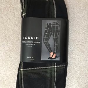 TORRID printed leggings